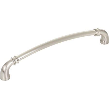 Jeffrey Alexander 192 mm Center-to-Center Satin Nickel Marie Cabinet Pull 445-192SN